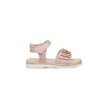 Sandali da bambina rosa con farfalle frontali e con glitter Le Scarpe di Alice, Scarpe Bambini, SKU k283000457, Immagine 0